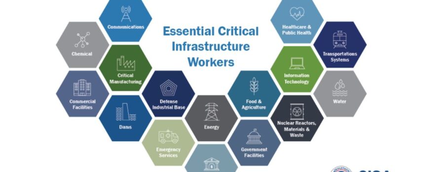 us department of homeland security critical infrastructure sectors and essential workers