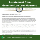 Governor Lou Leon Guerrero Tests Positive for COVID-19