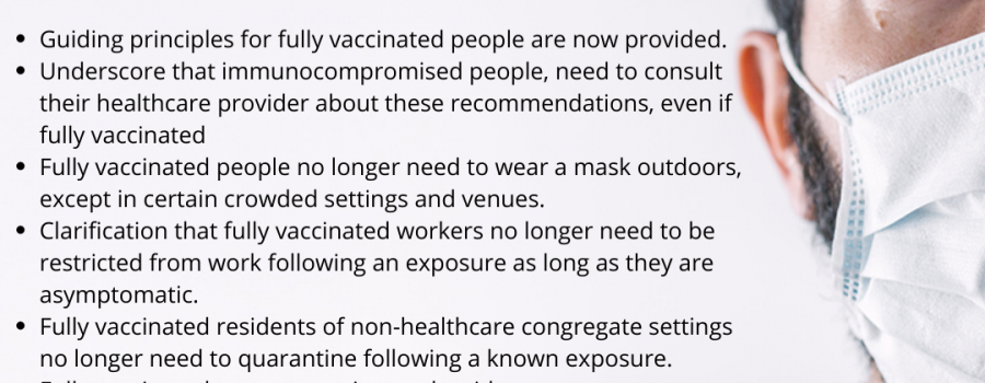 Interim Public Health Recommendations for Fully Vaccinated People update 04-27