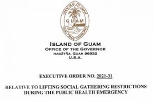 Executive Order No. 2021-31 Relative to lifting social gathering restrictions during the public health emergency