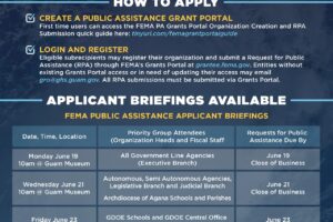 FEMA Public Assistance Applicants Briefings Ongoing; Government, Private, Non-Profits, Faith-Based Organizations Encouraged to Apply