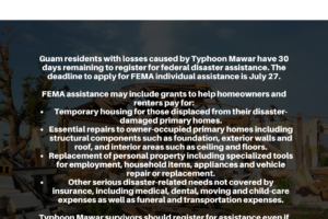 30 Days Left to Apply for FEMA Assistance