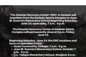 Northern Disaster Recovery Center to Relocate Saturday